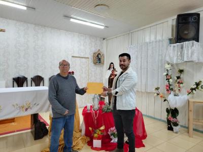 Bairro Palmeiras realiza entrega de prÃªmios da ContribuiÃ§Ã£o Premiada e projeta construÃ§Ã£o de nova Igreja